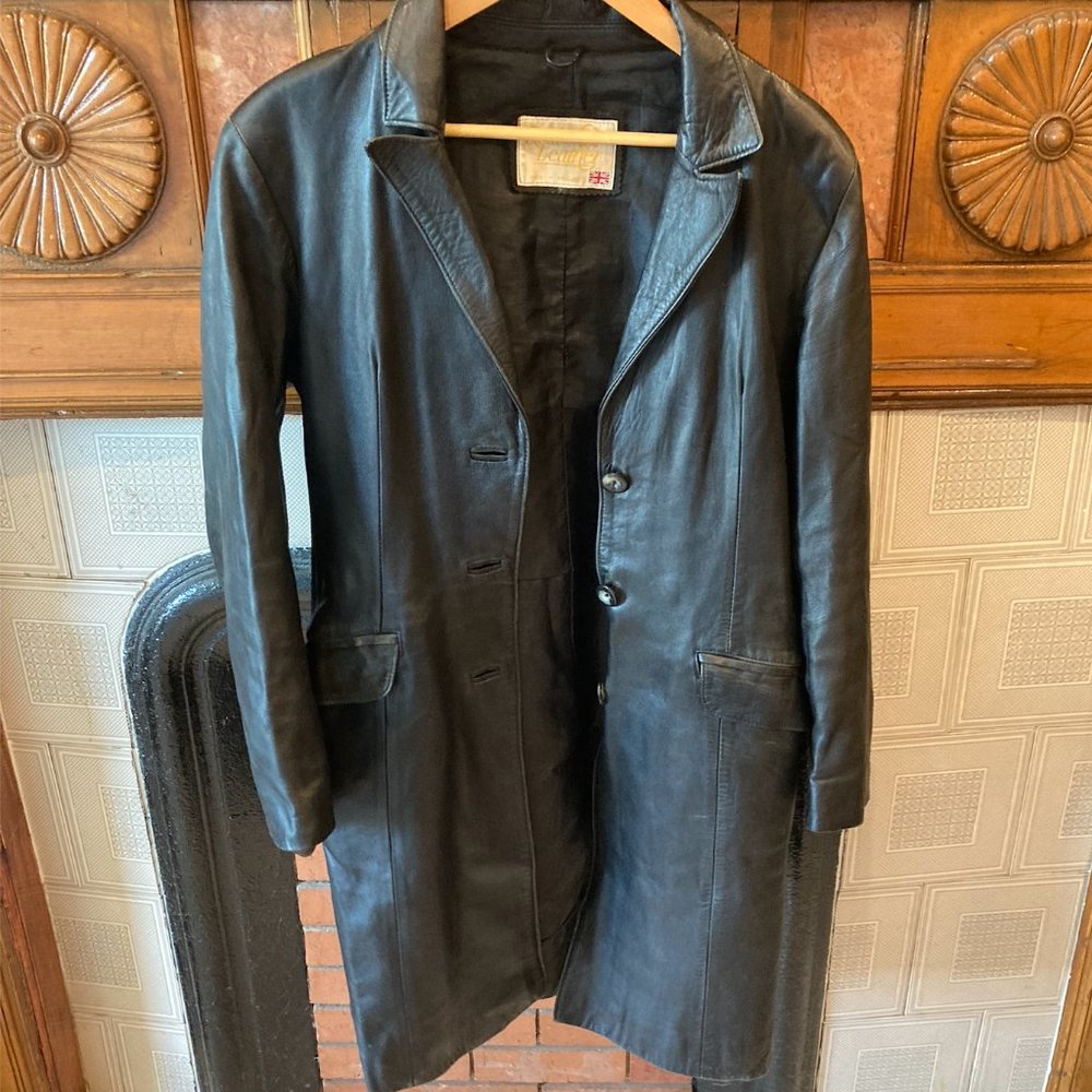 Leather Jacket Size Small